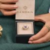 Purple Sapphire Signet Ring