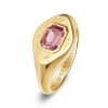 Pink Sapphire Signet Ring