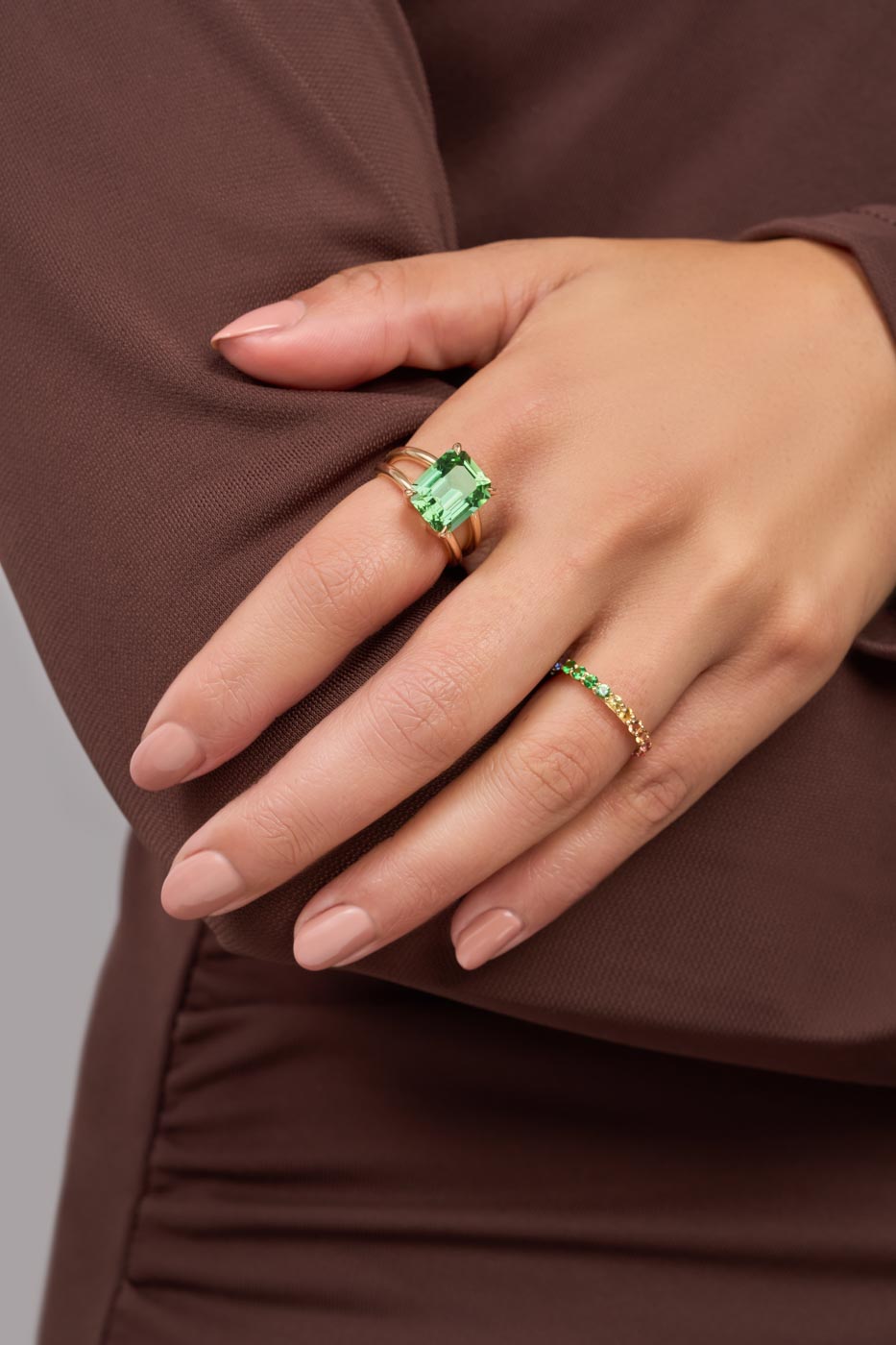 Lagoon Tourmaline Cocktail Ring